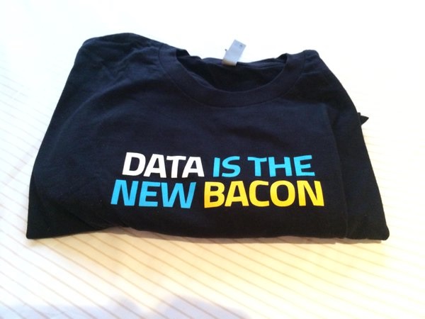 Data is the New Bacon T Shirt