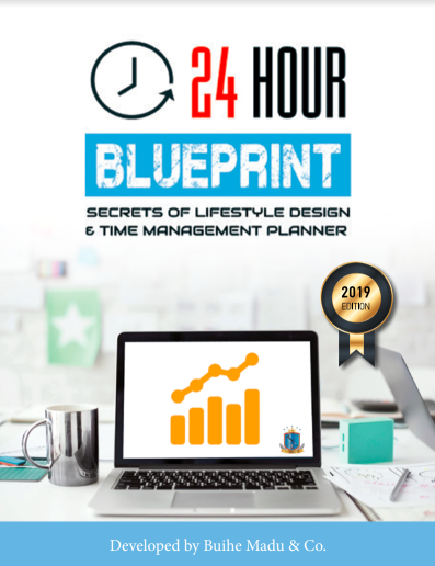 24 hour blueprint 2d planner cover