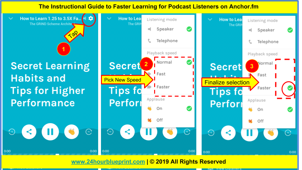Graphics - Infographic for Podcast Instructions