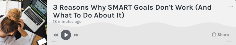 Thumbnail - 3 Reasons Why Smart Goals Don't Work Thumbnail